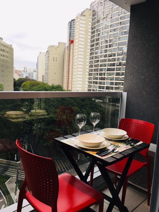 Studio Charmoso Com Terraco E Vista! Sao Paulo Exterior photo